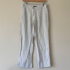 Willi Smith Cream Linen Pants